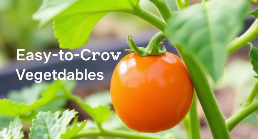 Home Garden Easy-to-Grow Vegetables for Beginners